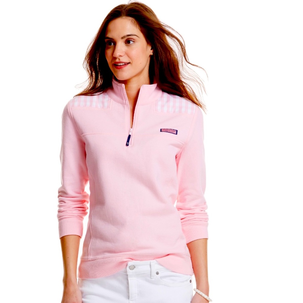 Vineyard Vines Gingham Shep Shirt pink M